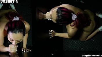 Gloryholetopsecrets Com - You Go Girl Swallowing Those 8 Cumshots