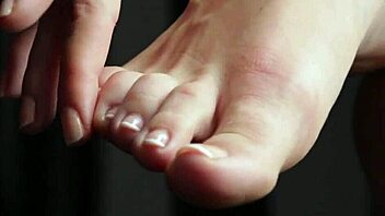 Kinky european hotties deliver intense footjob leading to cumshot in fetish scene