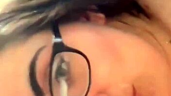 I ADORE THIS CANDID COMPILATION OF CHUBBY SANDRA TAKING HUGE CUMSHOT FACIALS