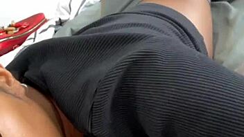 Who knew such good hairy coochie could hide from a pornstar's natural touch?