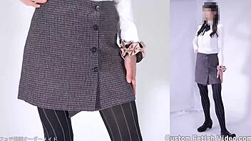 hey, what's your hottest pantyhose fetish fantasy with skirts and stockings?