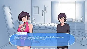 Join the happy puppies for fun in the snow during these winter daze adventures