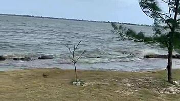 Spotted Blonde On Beach And Paid Her For Outdoor Blowjob Action