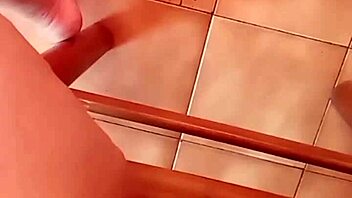 Super relaxing slow motion on pregnant brunette pussy