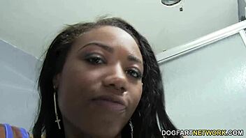 oh wow, chanell heart is totally getting banged hard by this group of white guys in an intense interracial gangbang scene