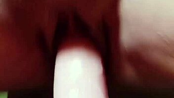 watching my sister-in-law masturbate with a thick dildo, she has multiple orgasms with swollen pussy, then i grab it and shove it in mine too