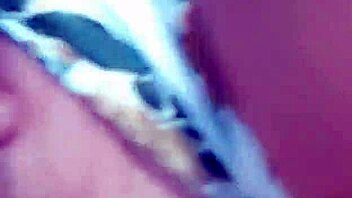 oh wow, she moaned softly while touching her big clit in pov close up because visitors were home