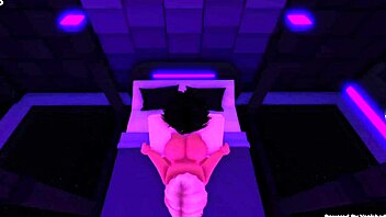 i got wild after the party with intense roblox-inspired sex in the hotel shower