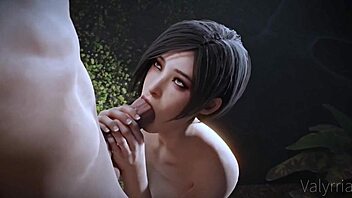 check out this ada wong compilation with blowjobs doggystyle anal and cumshots