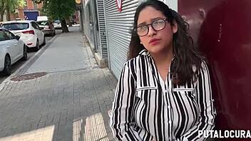 Oh wow, Torbe catches chubby big-tits teen Quetzal and fucks her so dirty and rough!