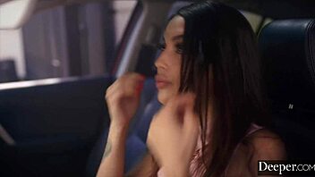 i feel so deep as morgan pleases her boss manual with blowjob and riding in lingerie