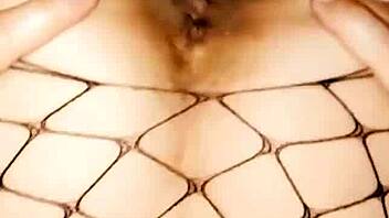 Hey, I'm fucking my friend's hot wet pussy in stockings