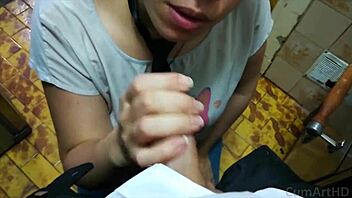 what if a steamy blowjob ends with facial cum dripping all over his tie