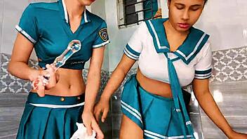 uttaran20 - redhead bbw gets rough in ffm threesome 😈🔥