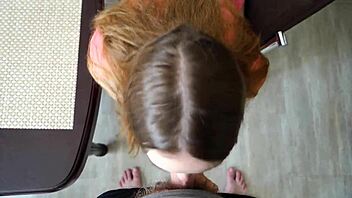 oh yeah, let's have sex in the kitchen with this petite european girl sunako kirishiki