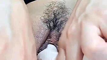 hey can i try my first triple penetration with this huge dildo when i'm super horny?