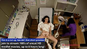 Lenna Lux AKA Bill Gapes Gets Gyno EXAM Caught On Spy CAM From Doctor Tampa