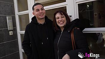 Lucía Bianco Seduces Young European Stud From Dance Class For Rough Cowgirl Sex