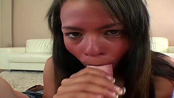 Rosario is a cute young adult who gets a facial after oral fun