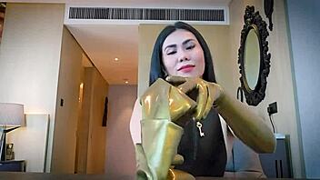 I Love My ASMR Latex Glove Fetish
