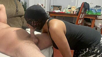 Whoa, this interracial facefuck with ice cream puke and dirty rimming is wild 😈 sloppy gagging and spitting on that big black cock