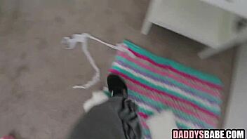 Cosplaying teen enjoys wild blowjob and fucking in taboo fun