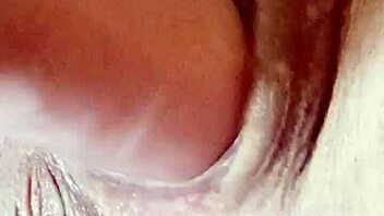 watching my sister-in-law masturbate with a thick dildo, she has multiple orgasms with swollen pussy, then i grab it and shove it in mine too