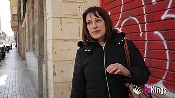 Lucía Bianco Seduces Young European Stud From Dance Class For Rough Cowgirl Sex