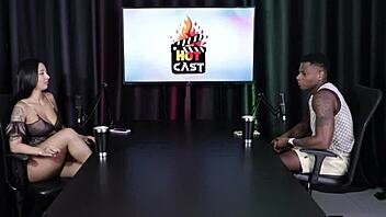 Will Mastro Struggles With Performance In Sheer Red Lingerie Scene