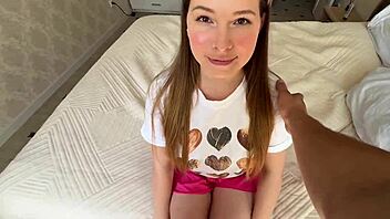 guy bangs his girlfriend hard and cums loudly in homemade video