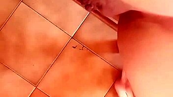 Super relaxing slow motion on pregnant brunette pussy