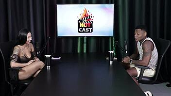 Will Mastro Struggles With Performance In Sheer Red Lingerie Scene