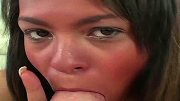 Rosario is a cute young adult who gets a facial after oral fun