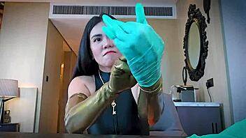 I Love My ASMR Latex Glove Fetish