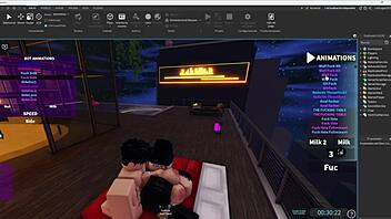 Unexpected Roblox fun turns into intense anal session with slutty best friend