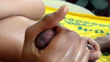 Hot girl delivers amazing handjob experience