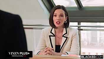 gorgeous duo stefany kyler and lia lin take on jason luvs massive bbc in blacked interracial threesome