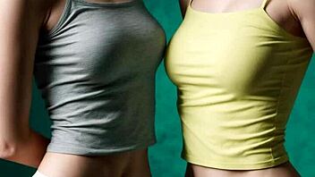 I Feel So Aroused By These Blindfolded Russian Lingerie Models In Panties And Barefoot Poses