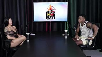 Will Mastro Struggles With Performance In Sheer Red Lingerie Scene