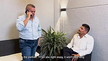 curvy milf housewife fucks her cuckold husband's best friend with rough sex on tibasins