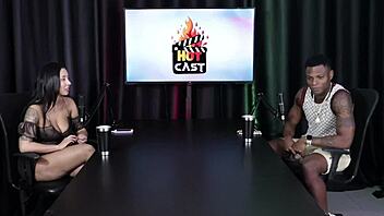 Will Mastro Struggles With Performance In Sheer Red Lingerie Scene