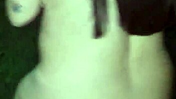 Big ass horny Latina with pierced nipples gets outdoor public anal fucking in park