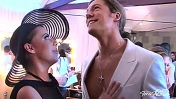 brunette babe tera patrick massages alec knights cock with her wet pussy in orgasmic ride