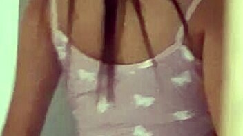 I secretly watch my attractive roommate as she undresses, uses the bathroom, and showers in private moments.