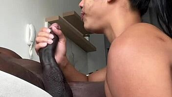 Curvy teen beauty savors that big black cock from her neighbor while boyfriend is away.