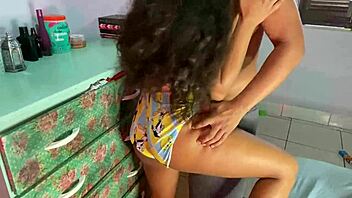 Teased him after parents left and he couldnt resist