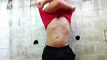 Muscular Brazilian Bear Yuri Gaucho Pumps Huge Cock In Intense Handjob Cumshot