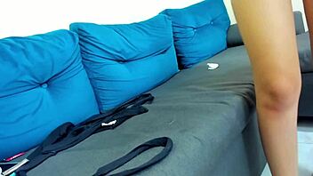 Teens from around the world masturbate and lick pussy together at home