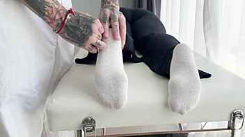 hey babe, ready for this oily foot fetish massage turning into deep throat fucking and bent-over pounding til i cum hard?