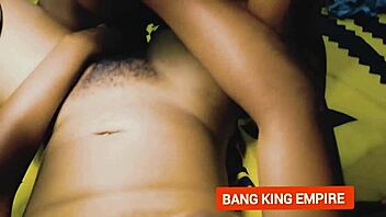 My friend asks me to fuck and cum in her wet horny hairy pussy. She screams in orgasm during rough action.